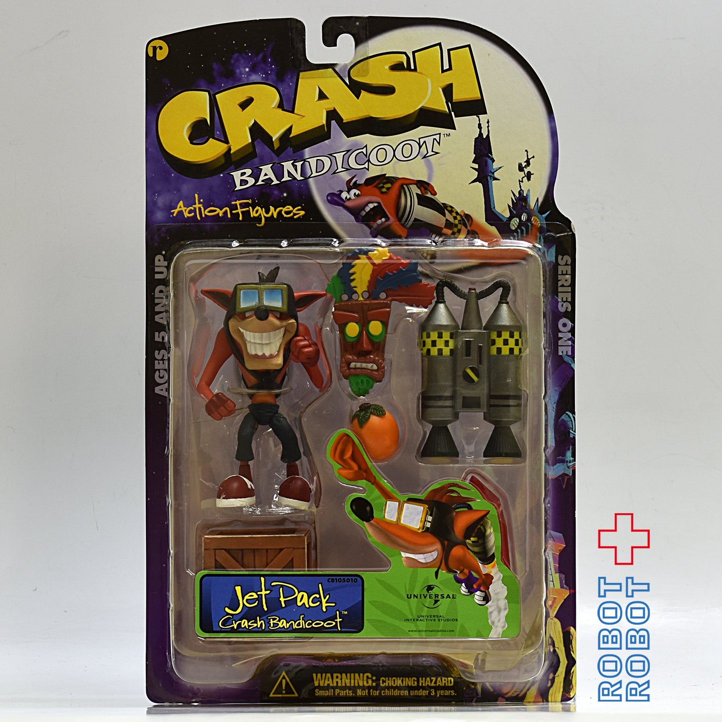 クラッシュ・バンディクー アクション・フィギュア ジェットパック