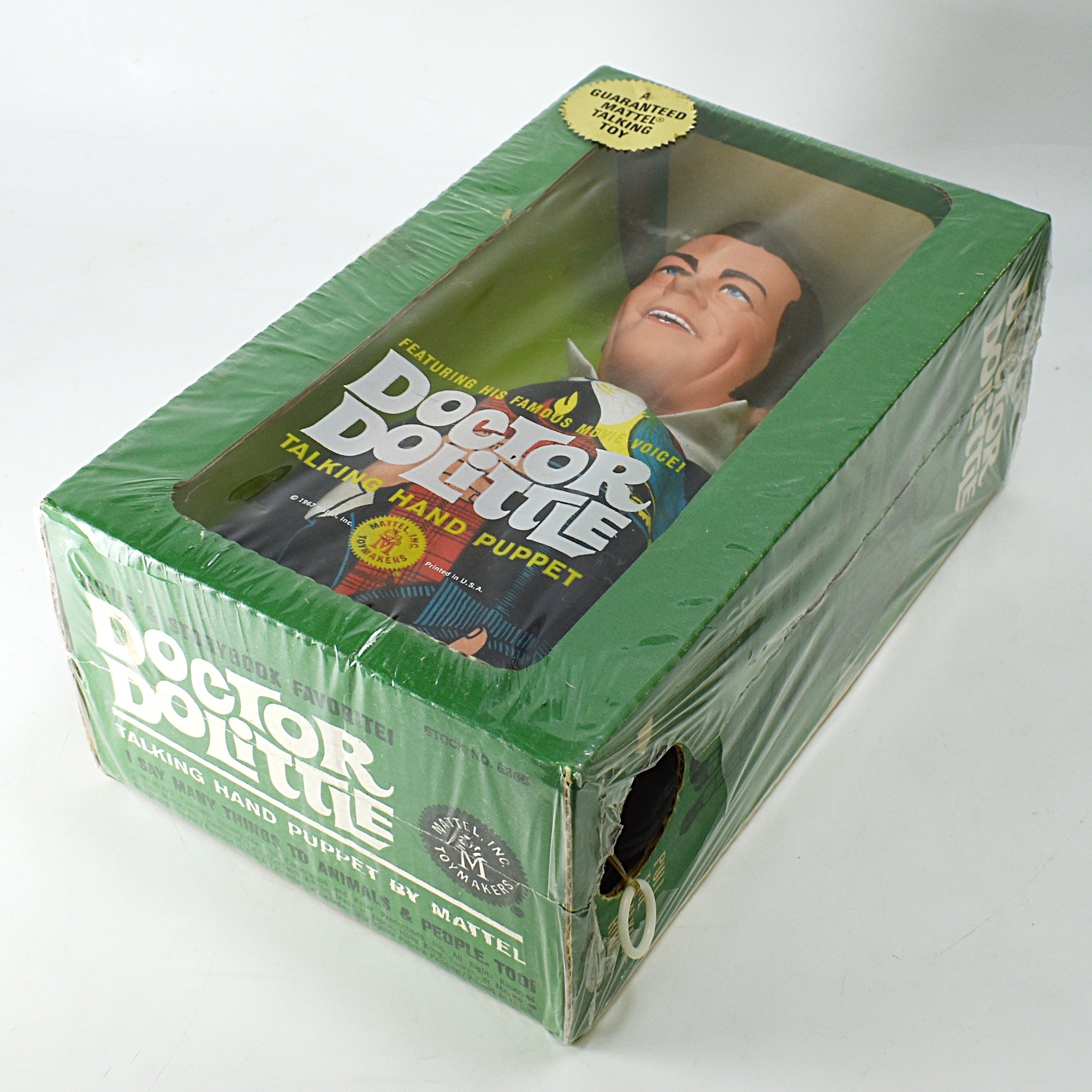 ドクタードリトル Dr.DOLITTELE トーキングハンドパペット マテル マテル ドリトル先生 トーキングハンドパペット 未開封箱入