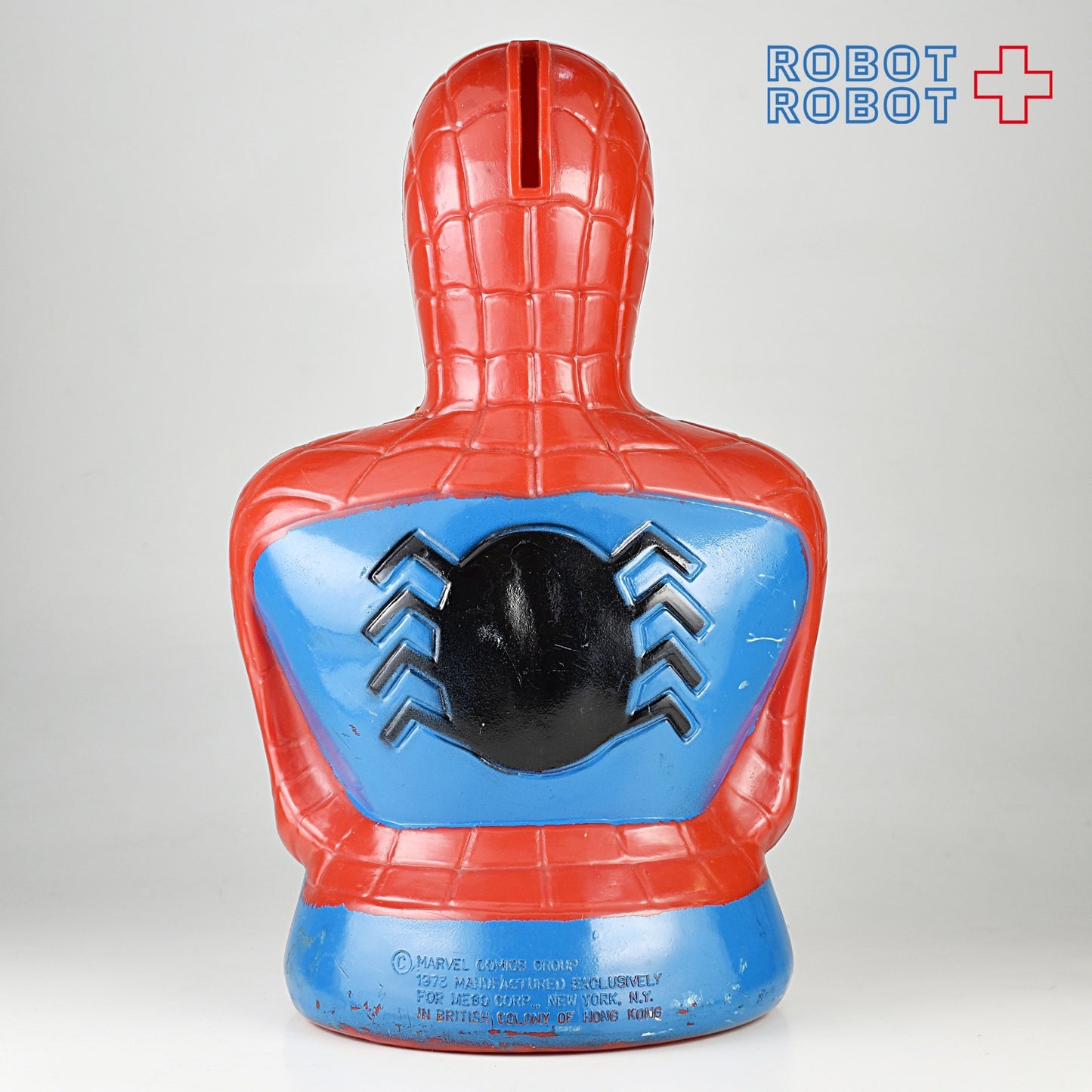 MEGO スパイダーマン プラスチック貯金箱 バンク
