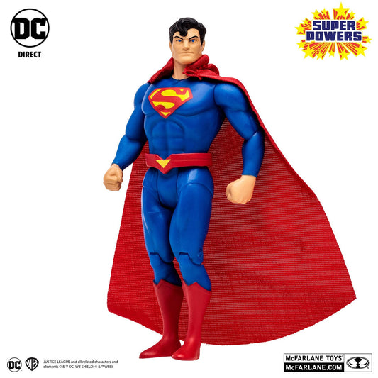 マクファーレン DCダイレクト DCスーパーパワーズ #15 スーパーマン (コミック／Superman: Reborn) 4インチ アクションフィギュア 国内版 未開封