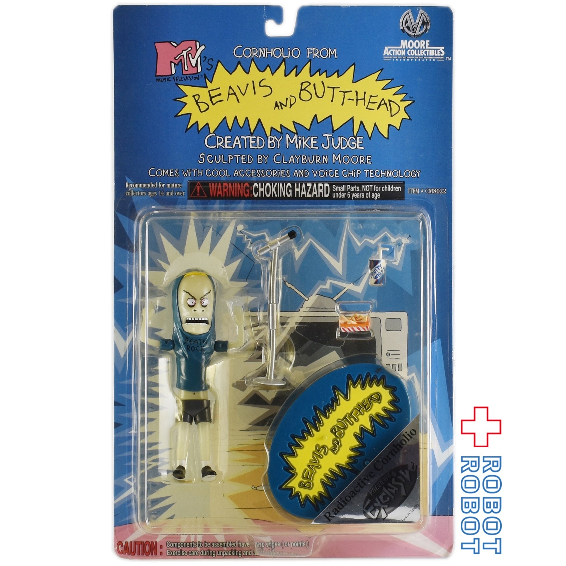 ビーバス & バットヘッド ラジオアクティブ CORNHOLIO アクションフィギュア
