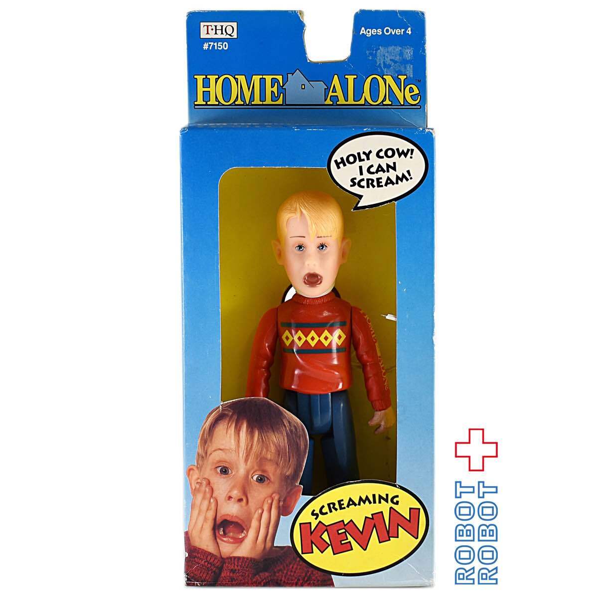 THQ ホームアローン ケヴィン スクリーミング アクションフィギュア 箱