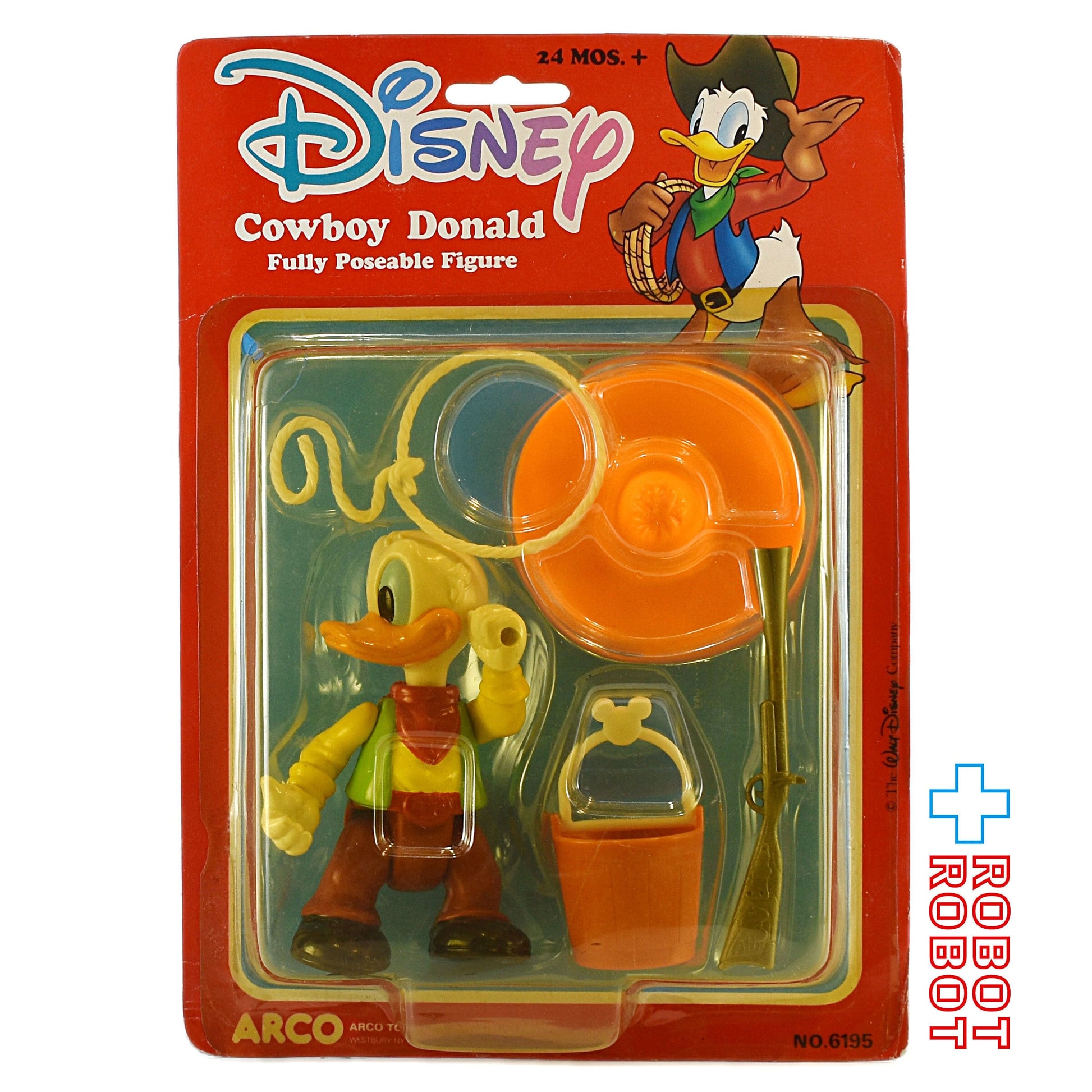 ディズニー カウボーイ ドナルドダック ポーザブルフィギュア 未開封