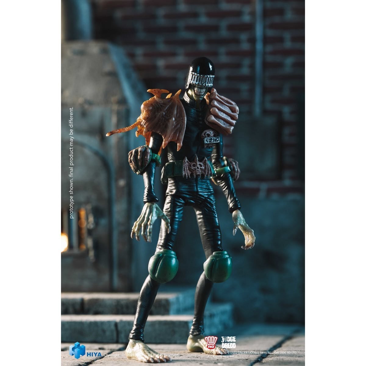 ハイヤトイズ ジャッジ・ドレッド ジャッジデス 1/18 アクションフィギュア 限定 未開封