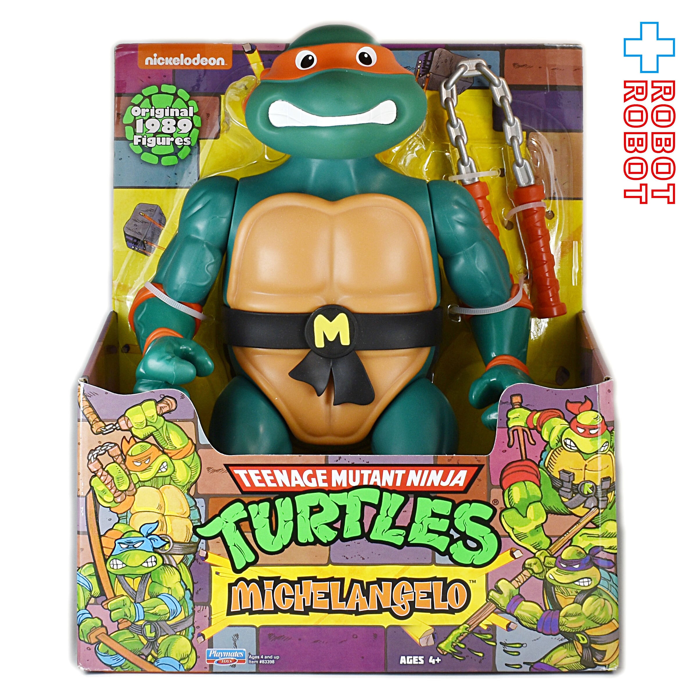 プレイメイツ タートルズ TMNT クラシック・ミケランジェロ 12インチ