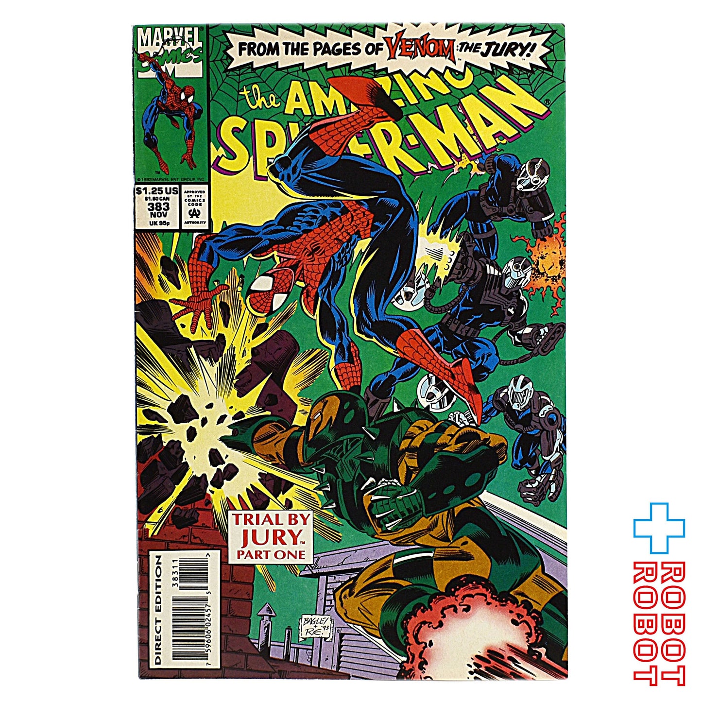 マーベル コミックス アメイジング・スパイダーマン #383 NOV 1993