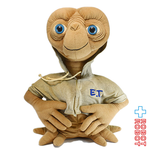 ガンド社 E.T. ぬいぐるみ人形 グレイ・パーカー 47cm