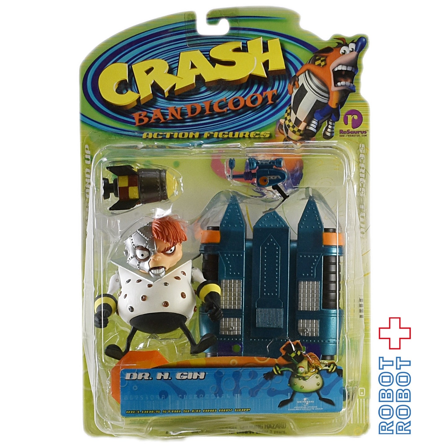 クラッシュ・バンディクー アクション・フィギュア ドクター・N・ジン