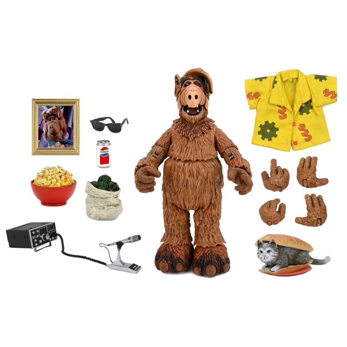 ネカ ALF アルフ ゴードン・シャムウェイ アルティメット アクションフィギュア 未開封