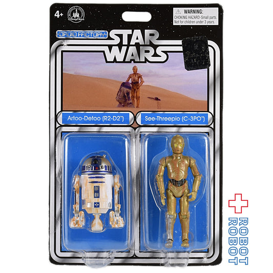 スター・ウォーズ 40周年記念版 ディズニーテーマパーク限定 R2-D2 & C-03PO ドロイドファクトリー