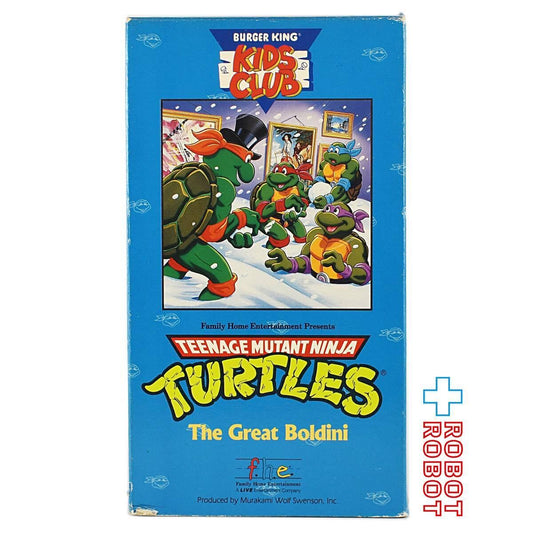 VHS タートルズ TMNT ビデオテープ