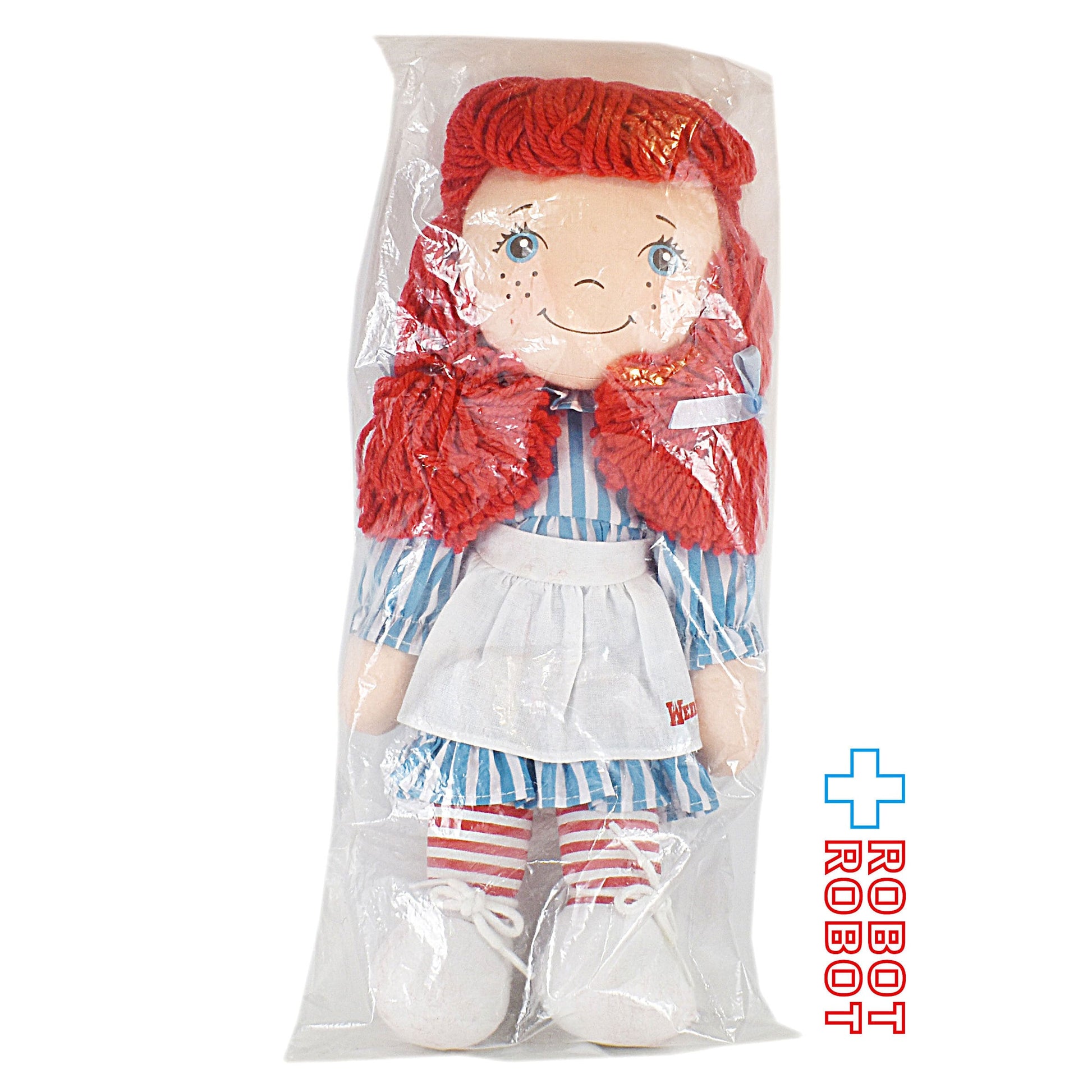 ウェンディーズ ウェンディーちゃん ぬいぐるみ人形 1985 袋入未開封