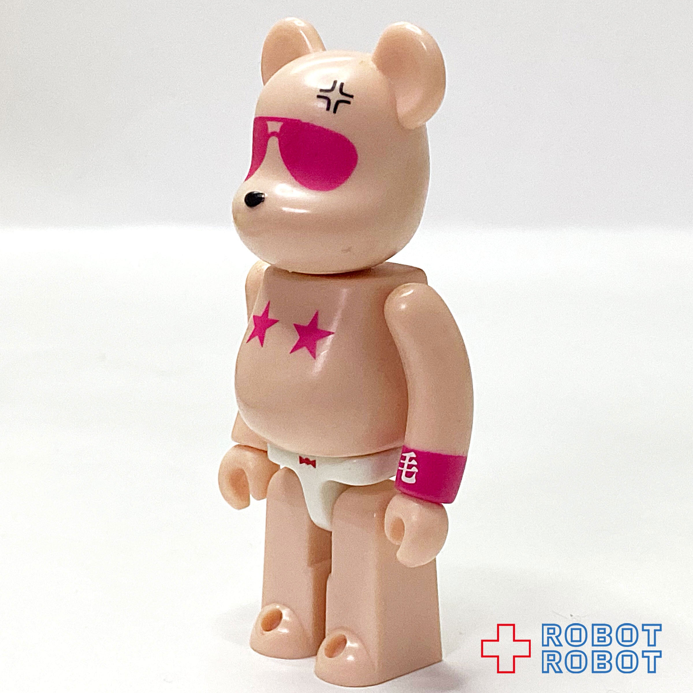 ベアブリック ベアブリック 100% 毛皮族 脳みそぐちゃぐちゃ人間 怒りのジュンリー