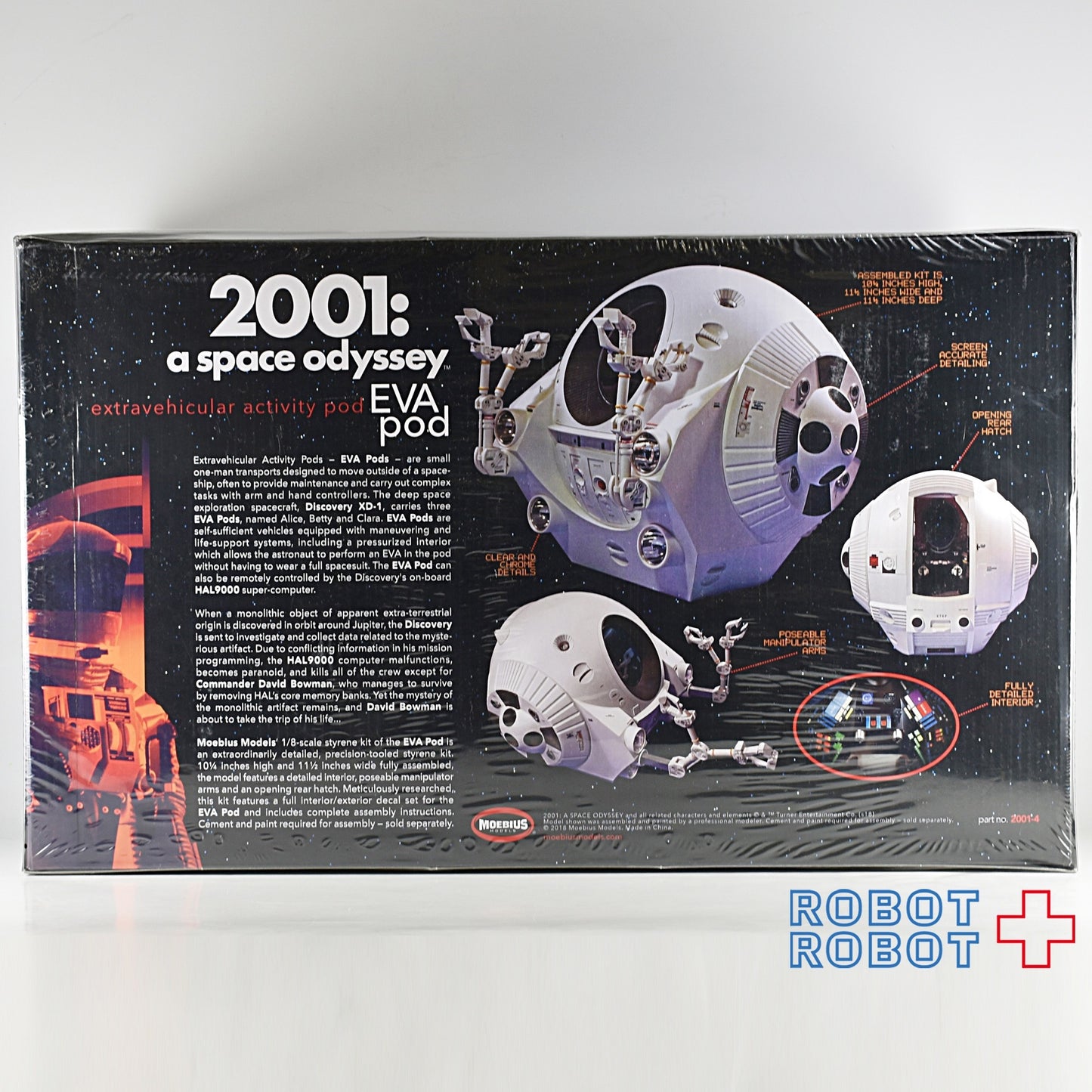 メビウス 2001年宇宙の旅/ スペースポッド EVAポッド 1/8 プラモデルキット MOE2001-4