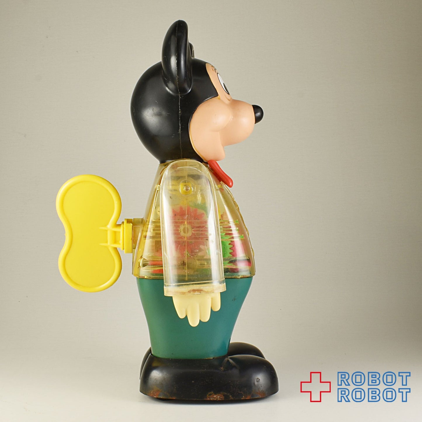 ガブリエル社 メカニカル・ミッキーマウス ぜんまい 23センチ ※難有り