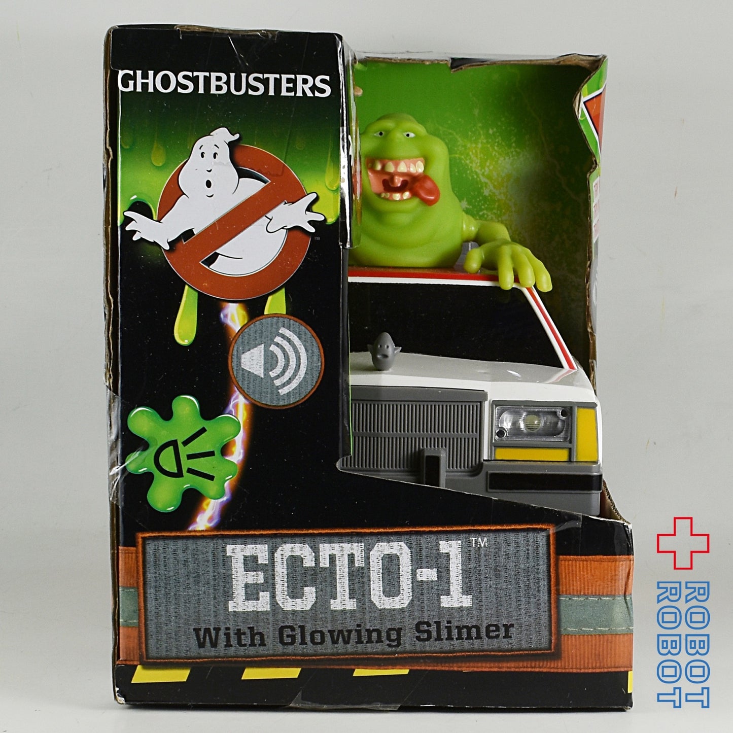 ゴーストバスターズ ECTO-1 with グローイング スライマー(蓄光) ライト & サウンド フィギュア