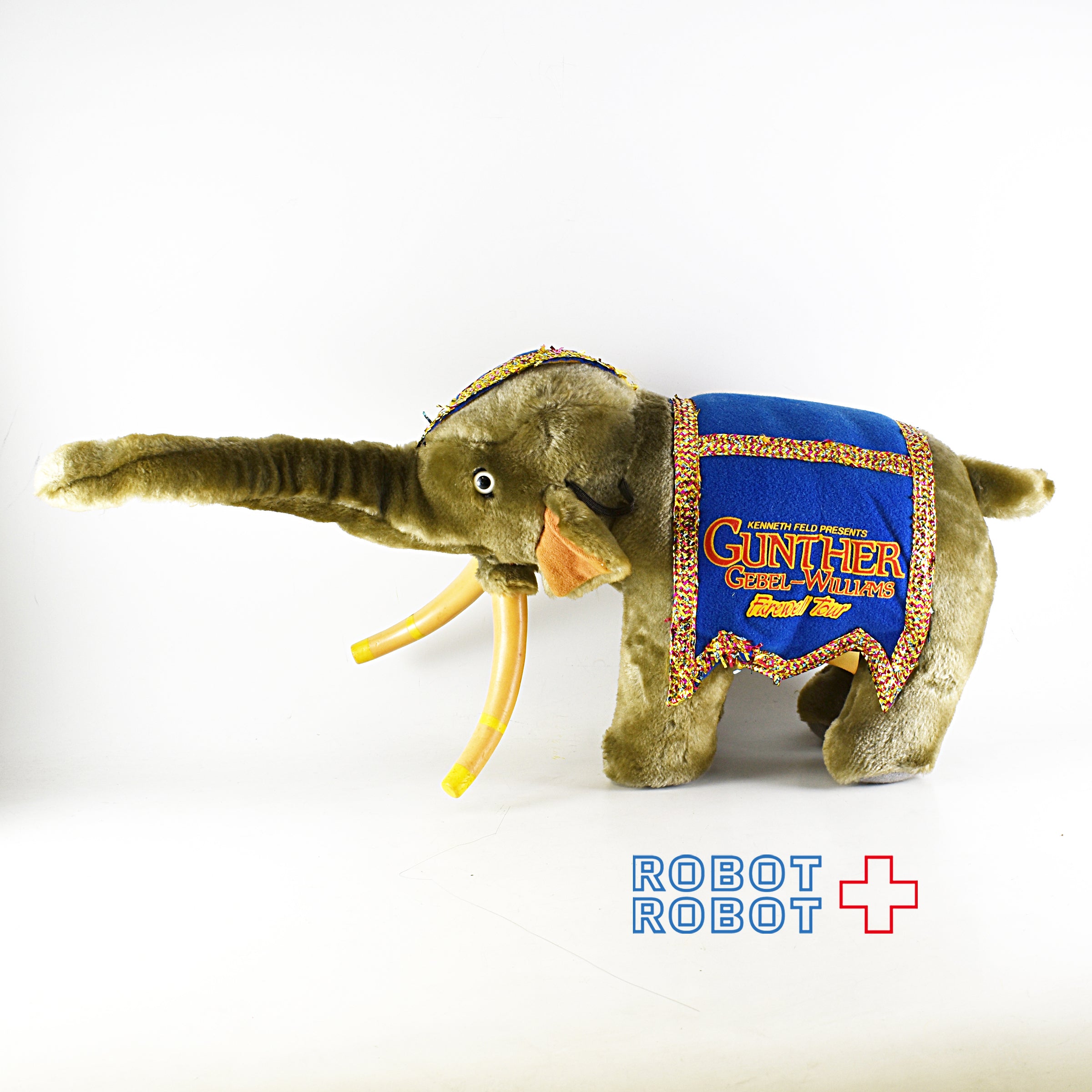 サーカスのベイビーエレファント 象 ぬいぐるみ 海外作家様 ハンドメイド ゾウ リングリング兄弟＆バーナムベイリー サーカス 象 ぬいぐるみ