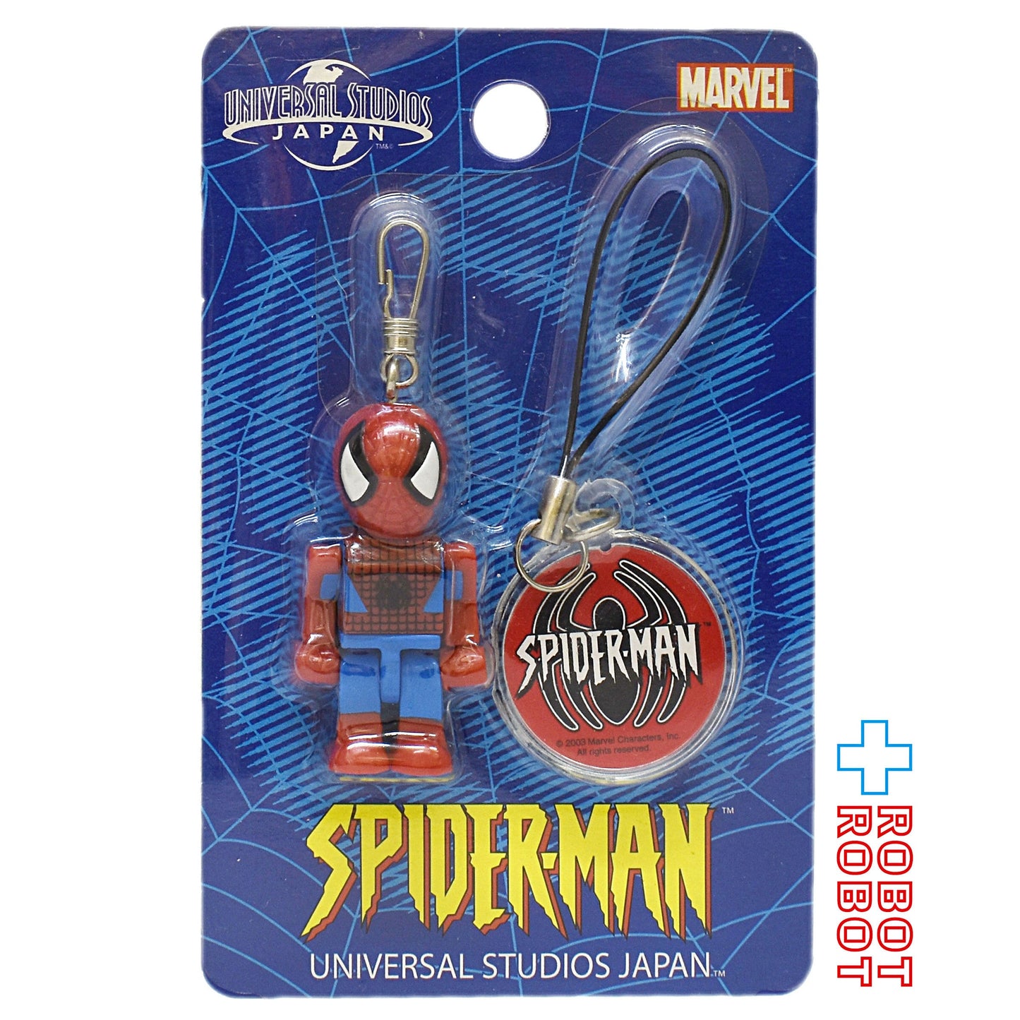 USJ スパイダーマン ブロックフィギュア ストラップ 未開封