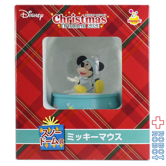Happyくじ DISNEYクリスマスオーナメント2020 スノードーム賞 ミッキーマウス