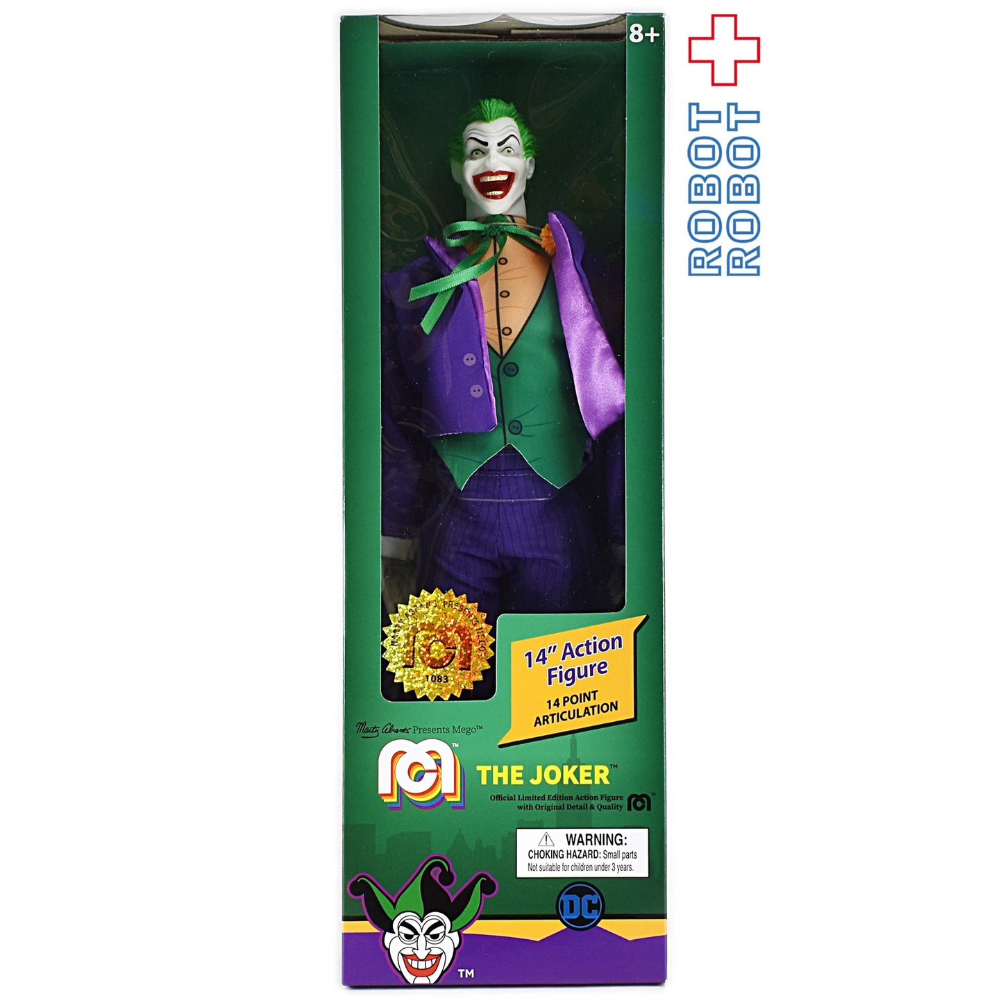 MEGO DC コミックス ジョーカー 14インチ レトロ アクション フィギュア