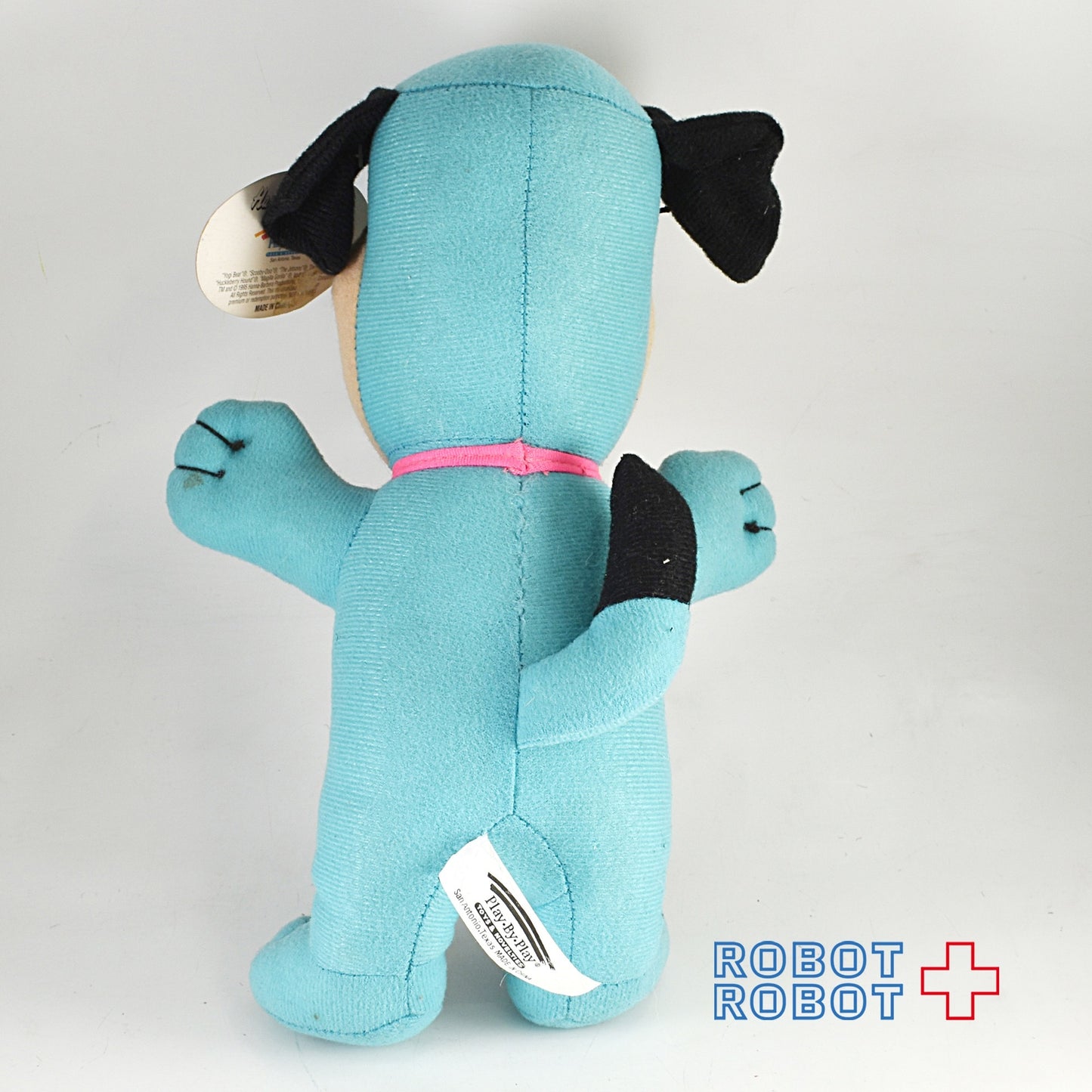 ハンナバーベラ Play By Play ハックルベリーハウンド 珍犬ハックル ぬいぐるみ 28cm 紙タグ付き