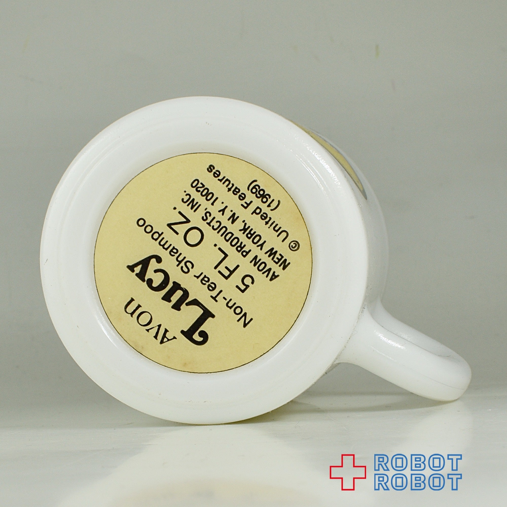 AVON スヌーピー ルーシー ミルクガラスマグカップ フタ欠 箱入