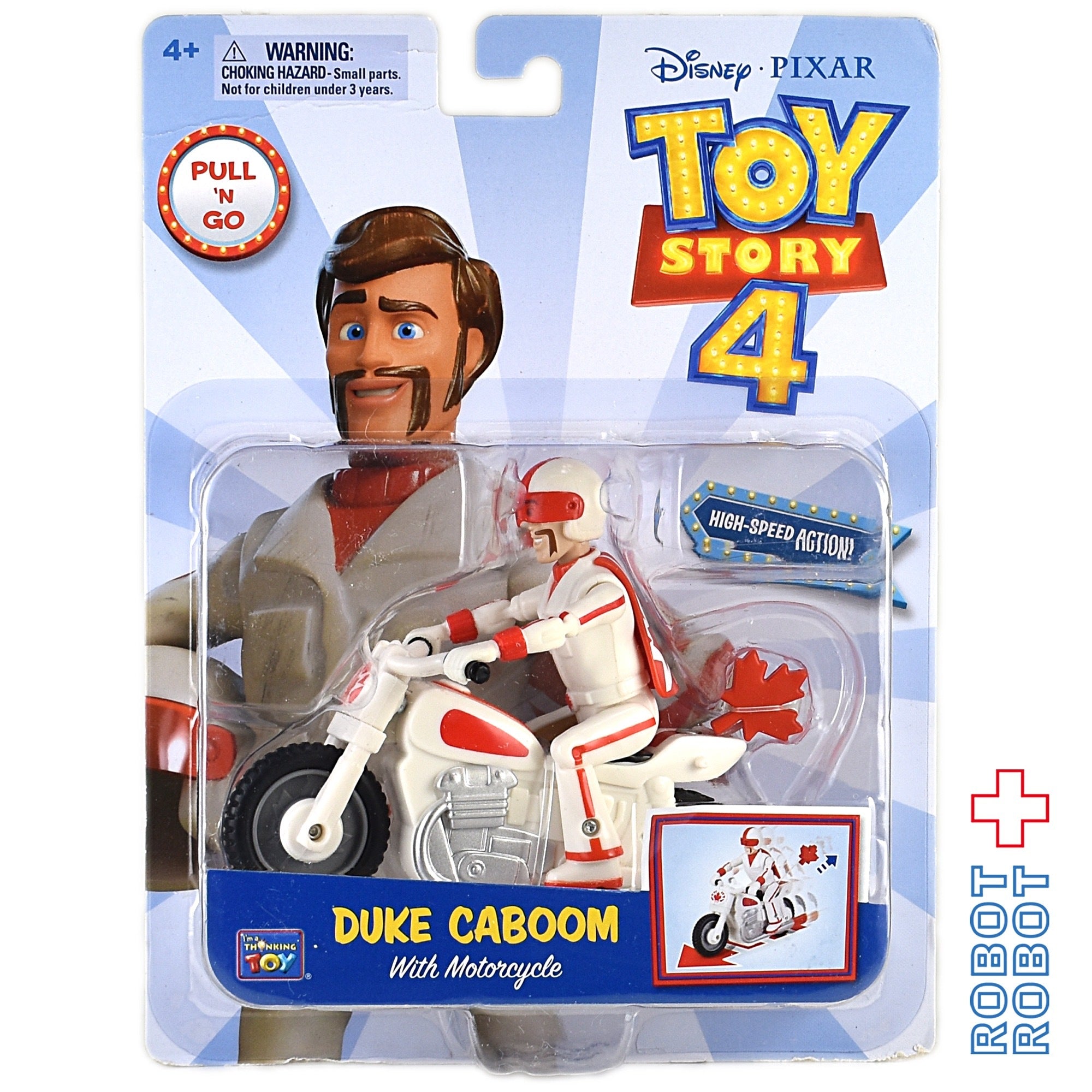 シンクウェイ社トイストーリー4 デューク with モーターサイクル
