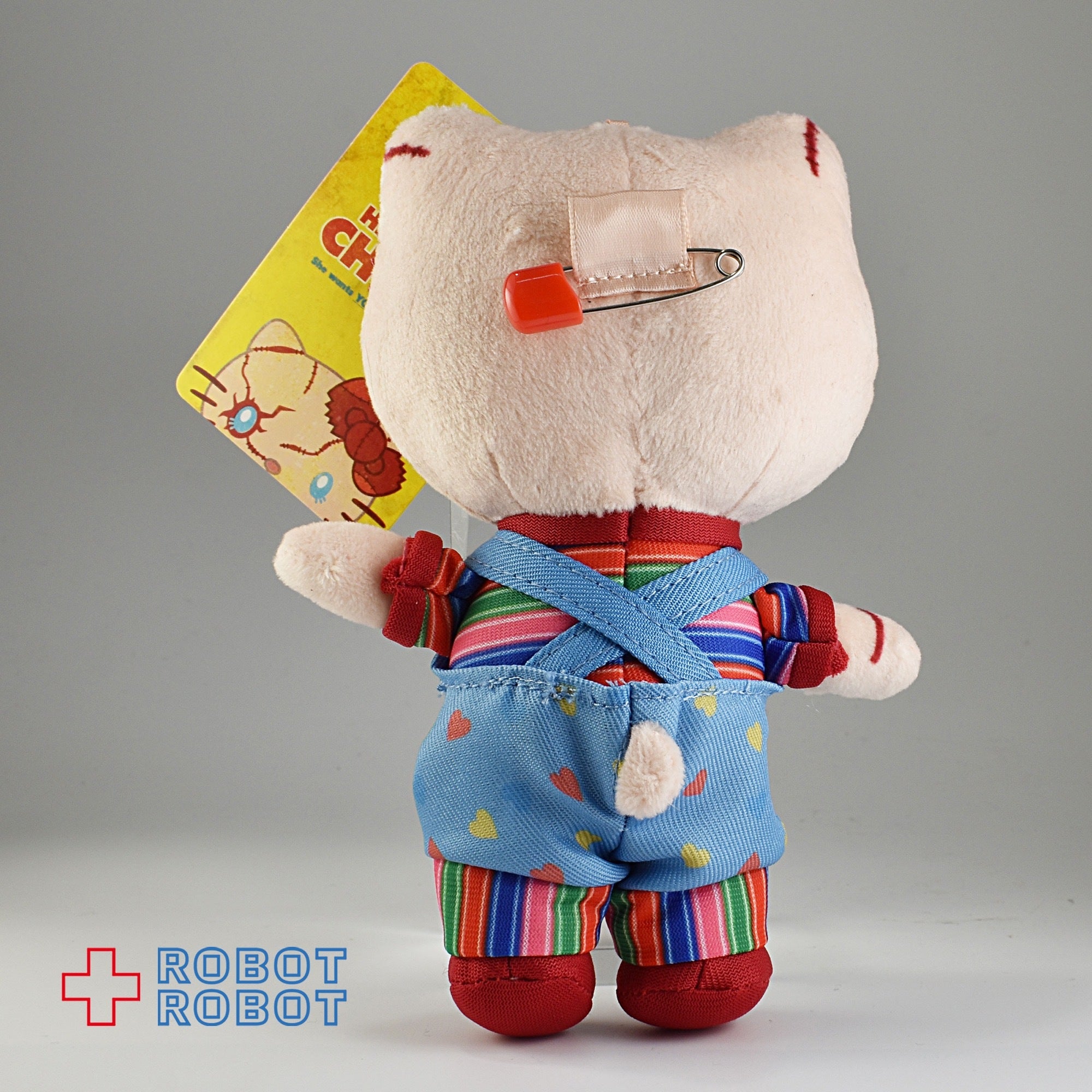 チャッキー ハローキティ USJ ぬいぐるみバッジ ぬいぐるみ サンリオ 