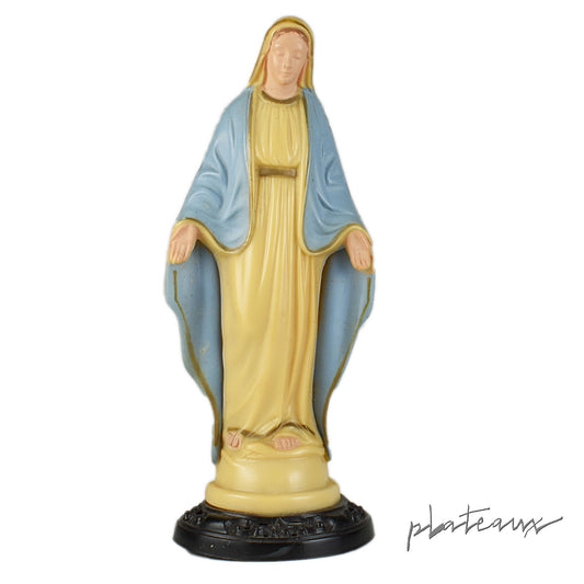 聖母マリア 水色のガウン プラスチックフィギュア