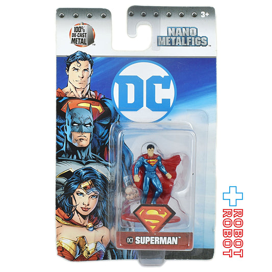 ジェイダトイズ DC ナノメタルフィグ DC3 スーパーマン ダイキャストフィギュア 未開封