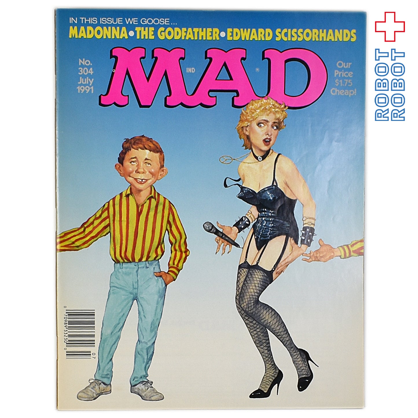 MAD MAGAZINE マッドマガジン no.304 July 1991