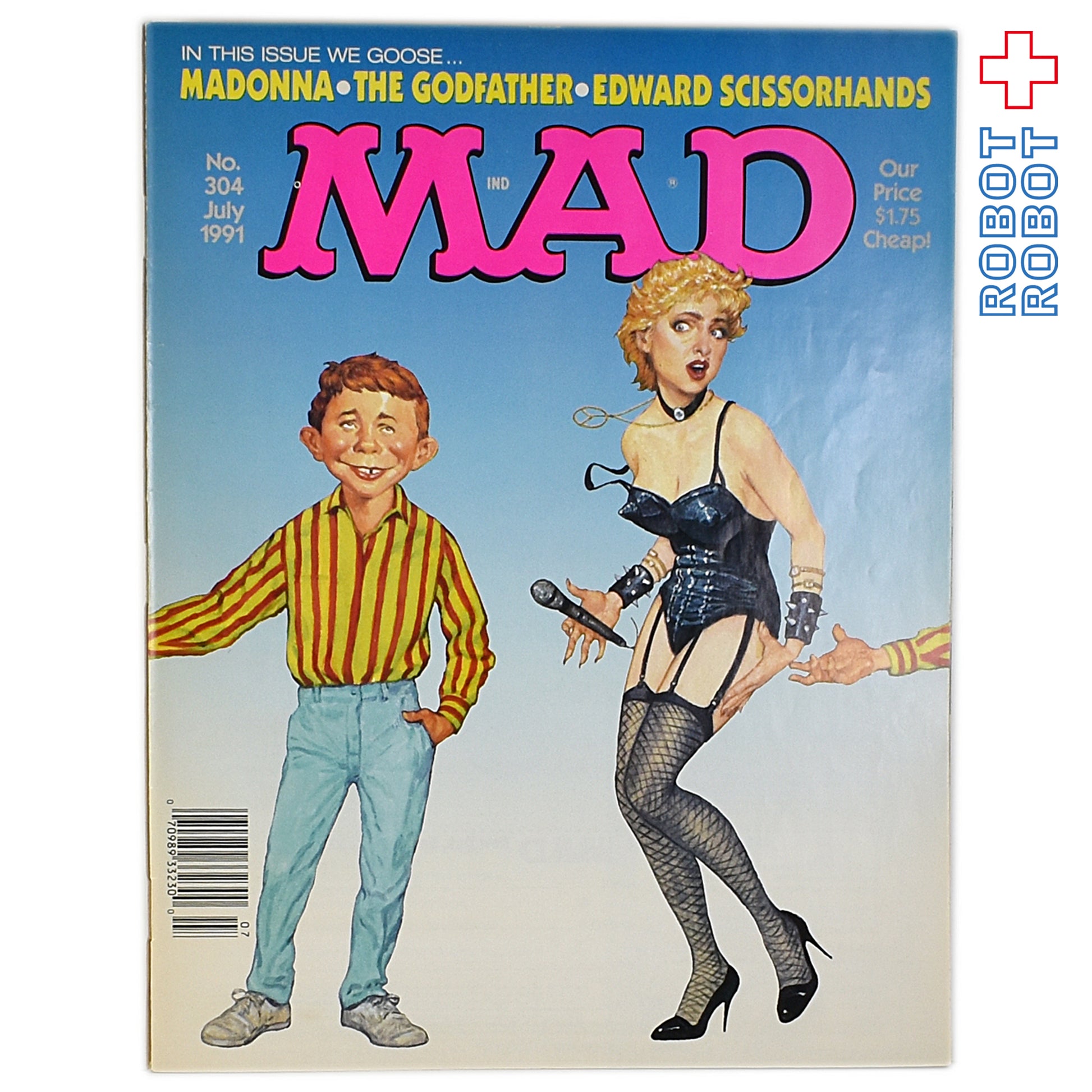 MAD MAGAZINE マッドマガジン no.304 July 1991