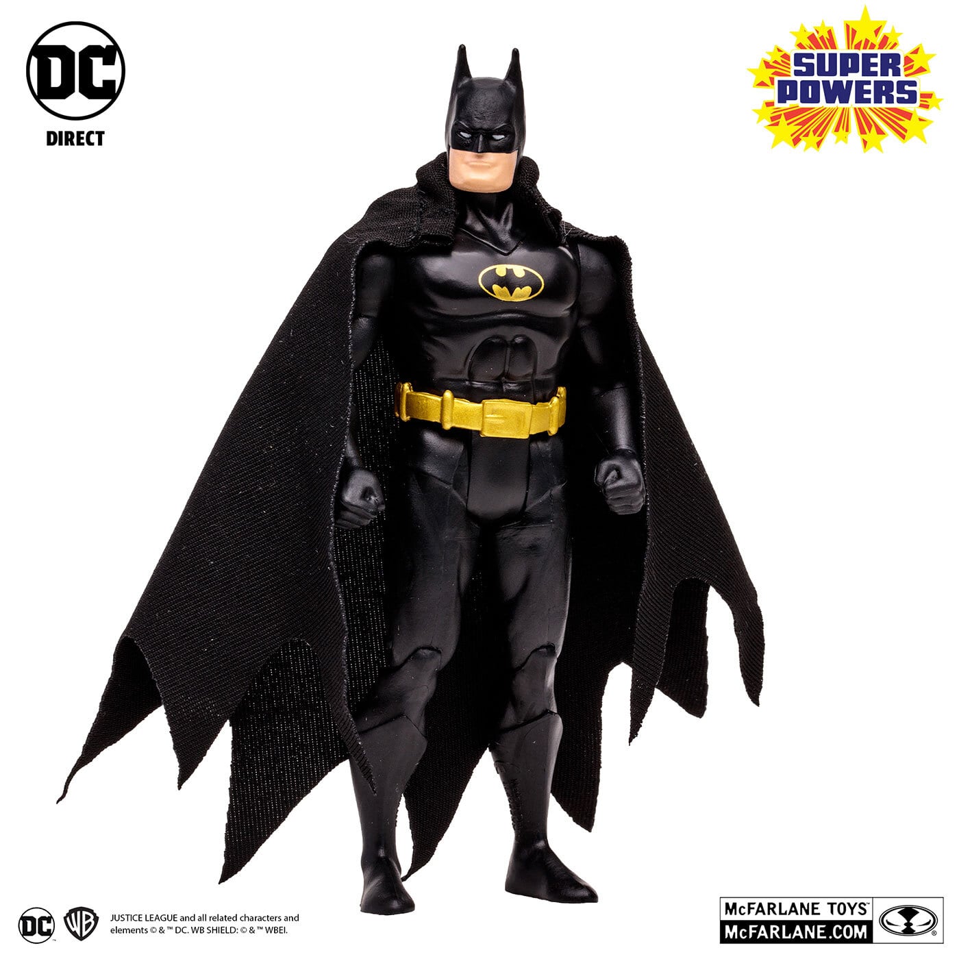 マクファーレン DCダイレクト DCスーパーパワーズ #17 バットマン ブラックスーツ (コミック) 4インチ アクションフィギュア 国内版 未開封