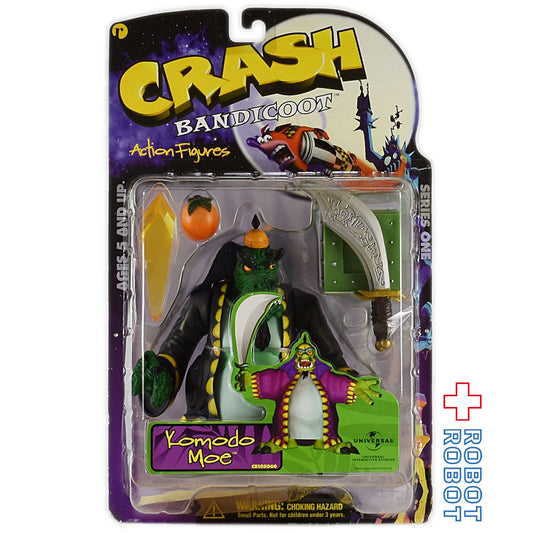 クラッシュ・バンディクー アクション・フィギュア コモド・モー