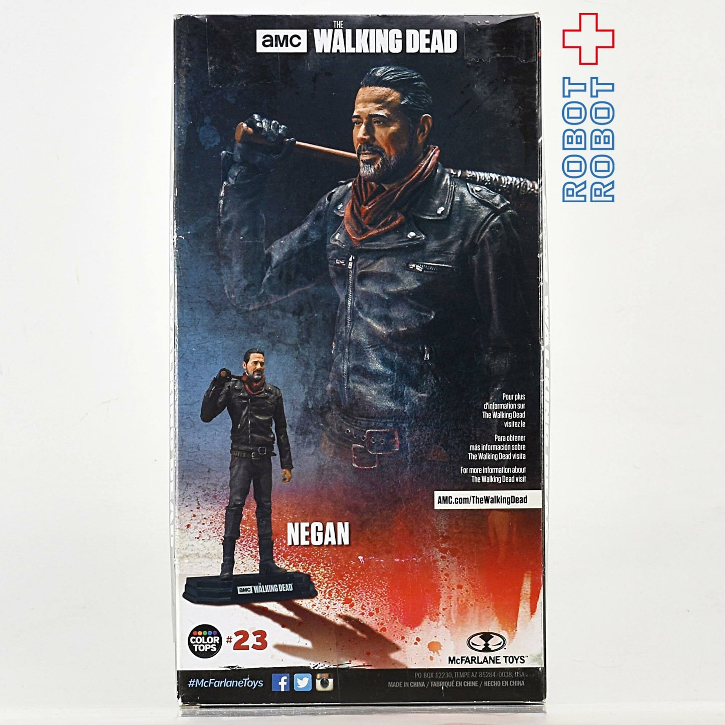 マクファーレン ウォーキング・デッド カラートップシリーズ ニーガン 7インチ