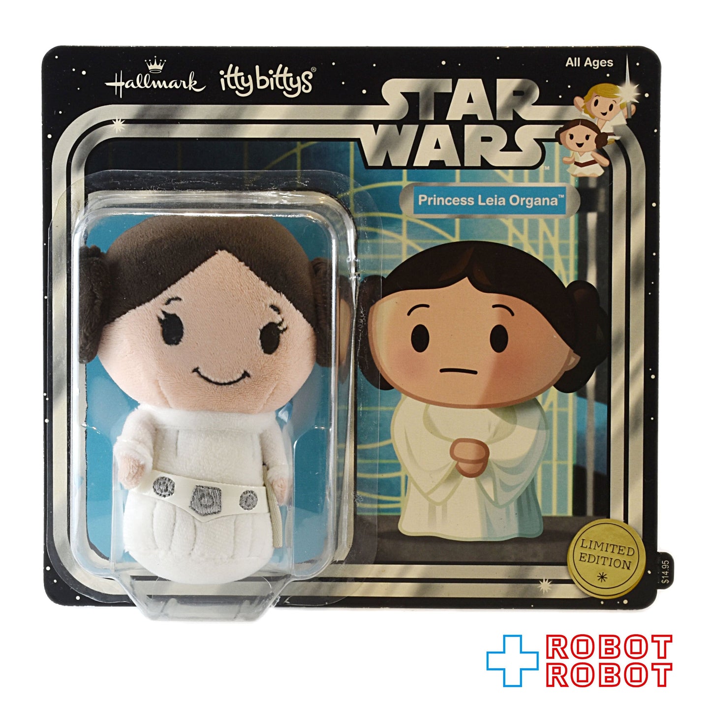 ホールマーク スター・ウォーズ レイア itty bittys ぬいぐるみ 限定 MOC