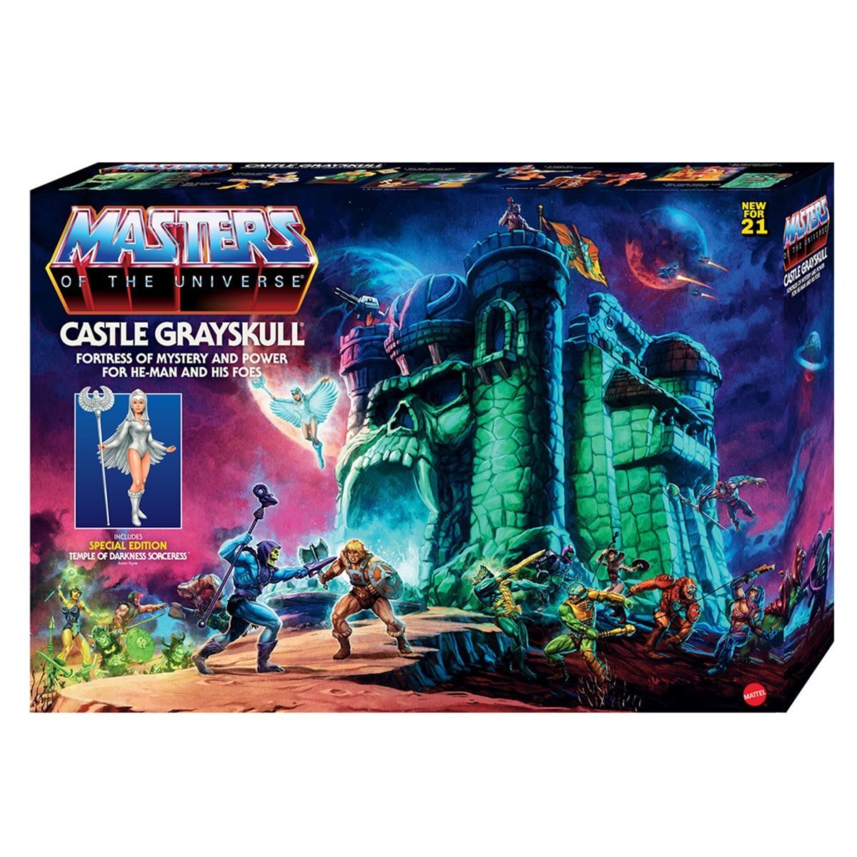 マテル MOTU マスターズ・オブ・ザ・ユニバース オリジンズ 5.5インチ ット キャッスル・グレイスカル ●8月下旬入荷予定