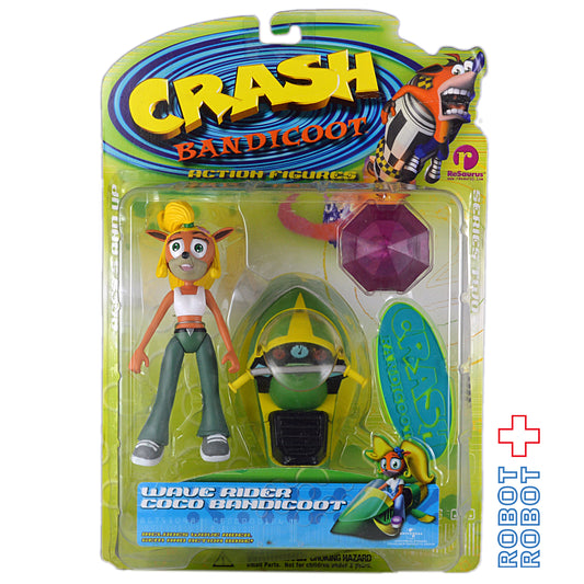 クラッシュ・バンディクー ココ・ウェーブライダー アクションフィギュア