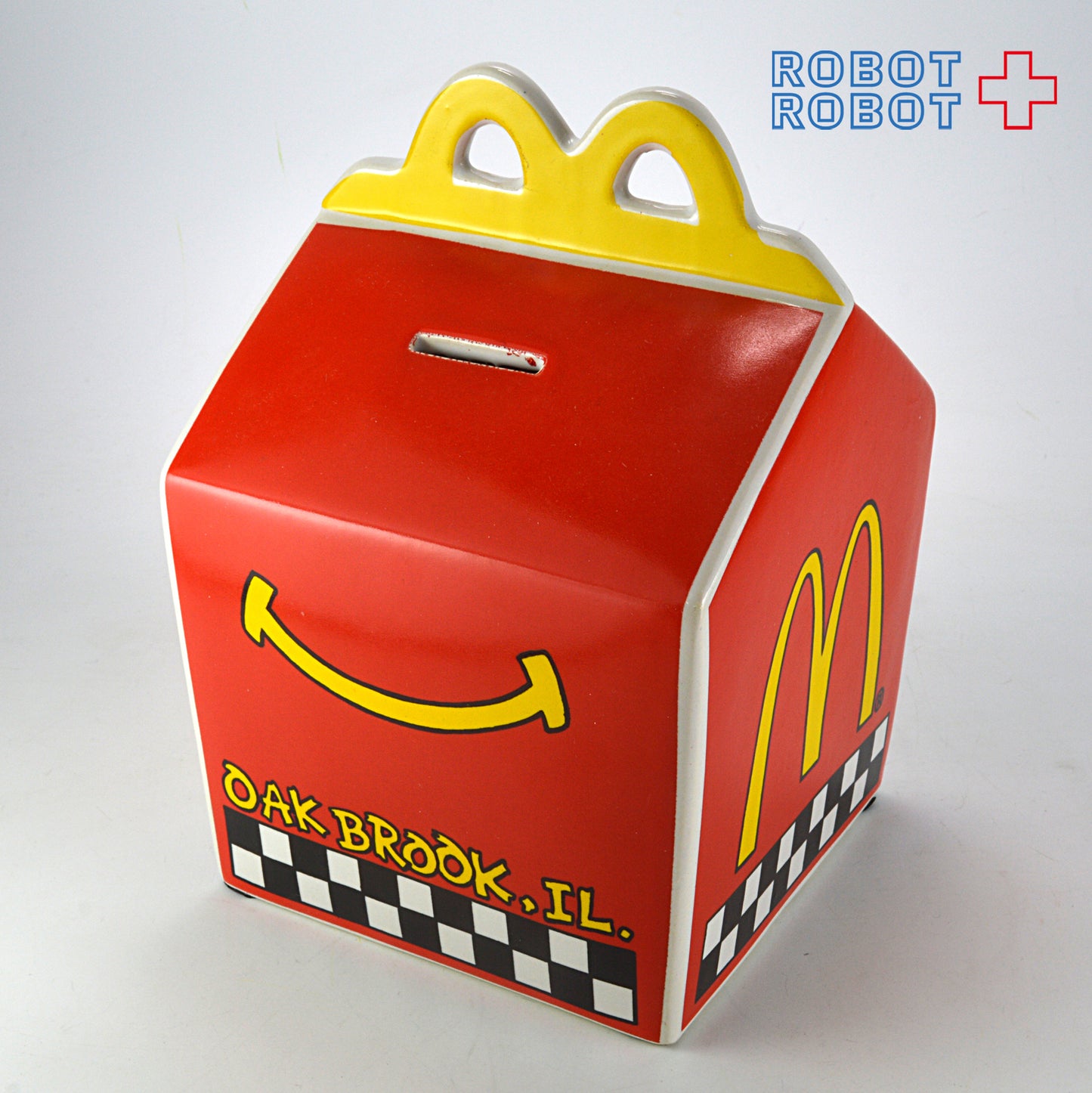 マクドナルド・コレクターズクラブ 96 陶器ハッピーミール貯金箱バンク