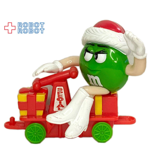 M&M's グリーン デリバリー貨車 クリスマス