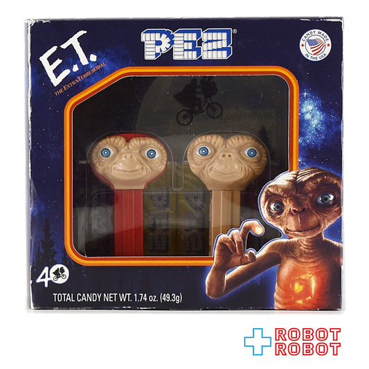 E.T. PEZ 40周年記念ボックスセット ミニペッツ２パック 未開封
