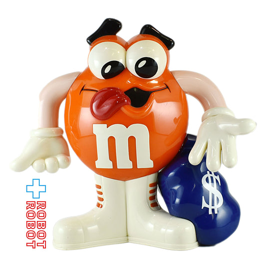 M&M's オレンジ マネーバッグ 貯金箱 エムアンドエムズ