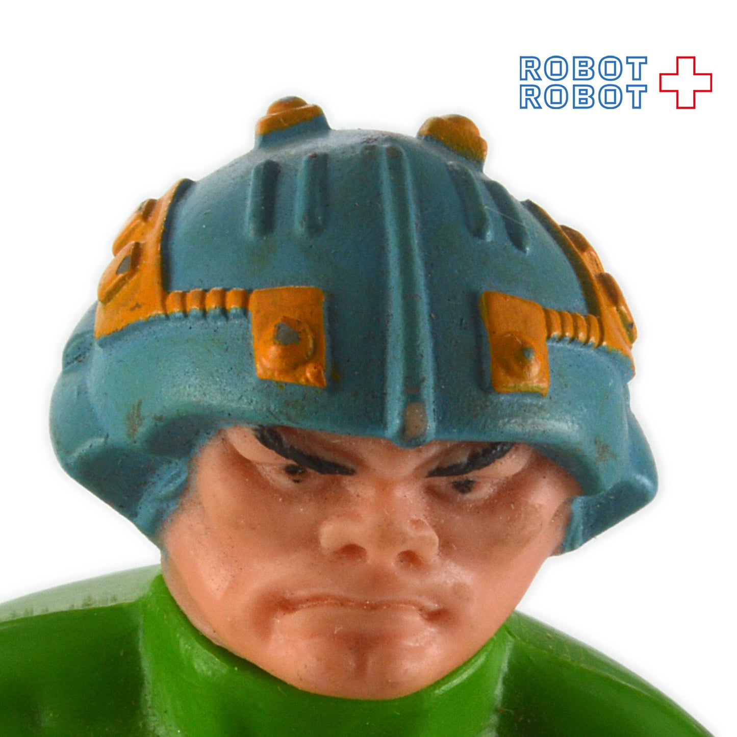 マテル ヒーマン オリジナル MOTU シリーズ1 マンアットアームズ (グレイドットオンヘルメット) アクションフィギュア 1982