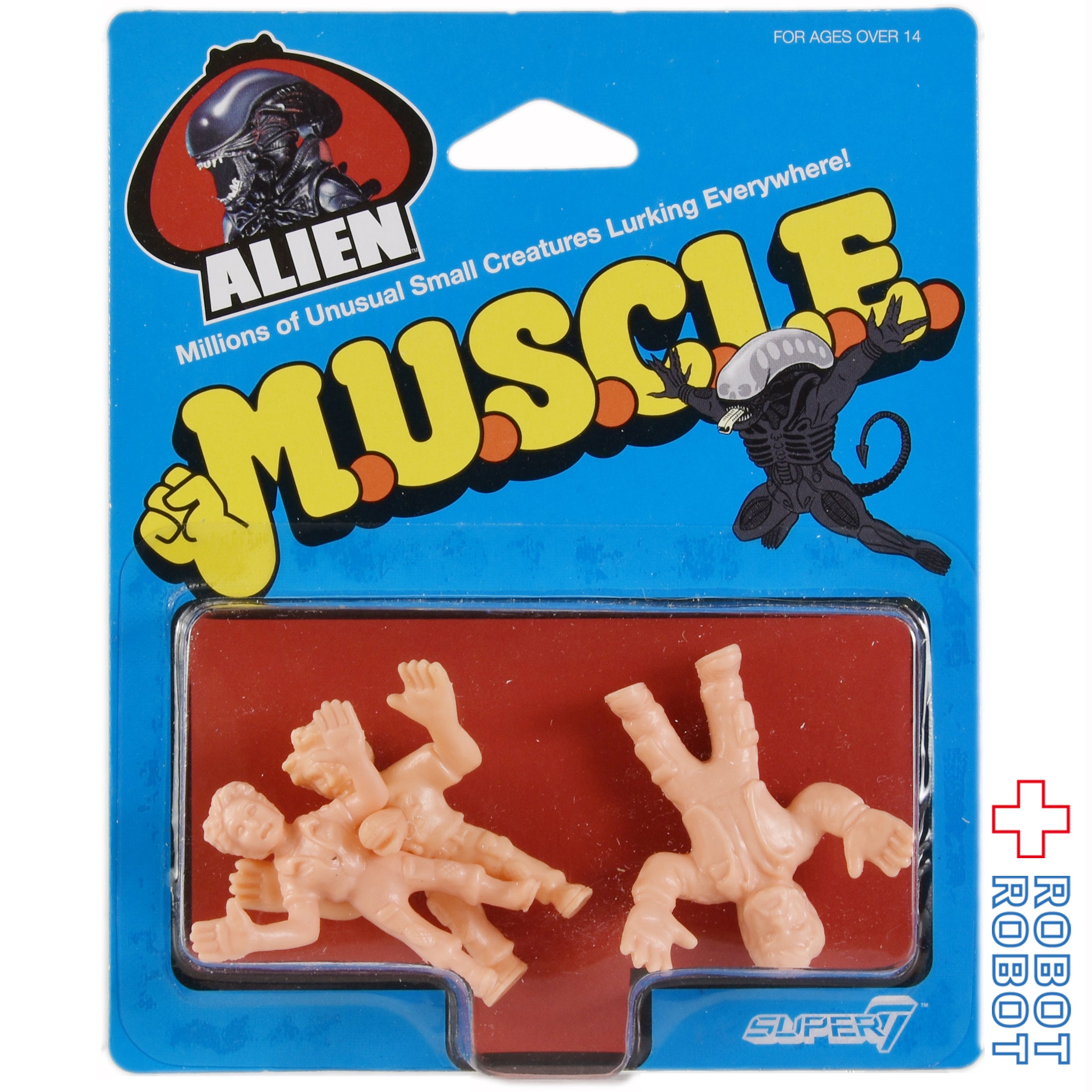 スーパー7 エイリアン MUSCLE 消しゴムフィギュア 4種セット – ROBOTROBOT