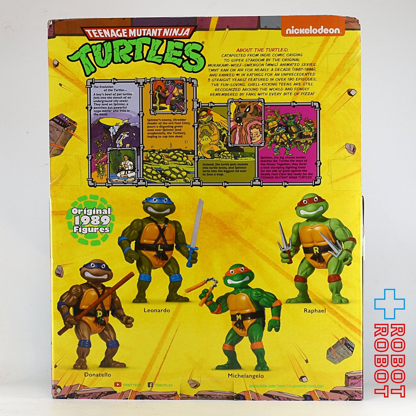 プレイメイツ タートルズ TMNT クラシック・レオナルド 12インチ ジャイアントアクションフィギュア