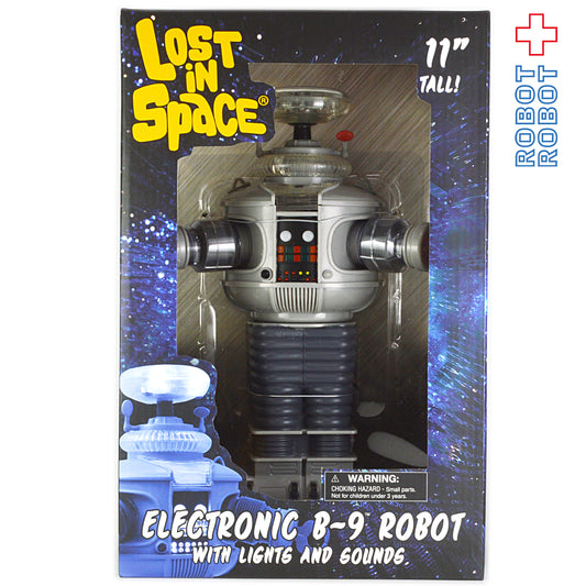 ロスト・イン・スペース 宇宙家族ロビンソン B-9 ロボット ライト＆サウンド フィギュア 未開封