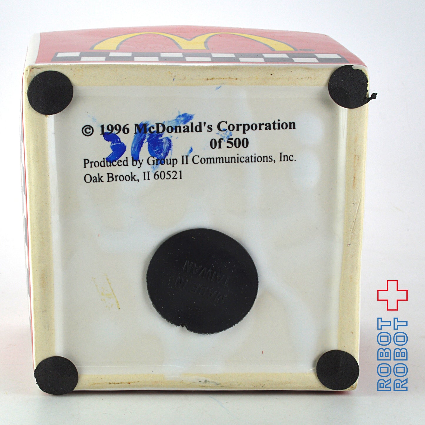 マクドナルド・コレクターズクラブ 96 陶器ハッピーミール貯金箱バンク