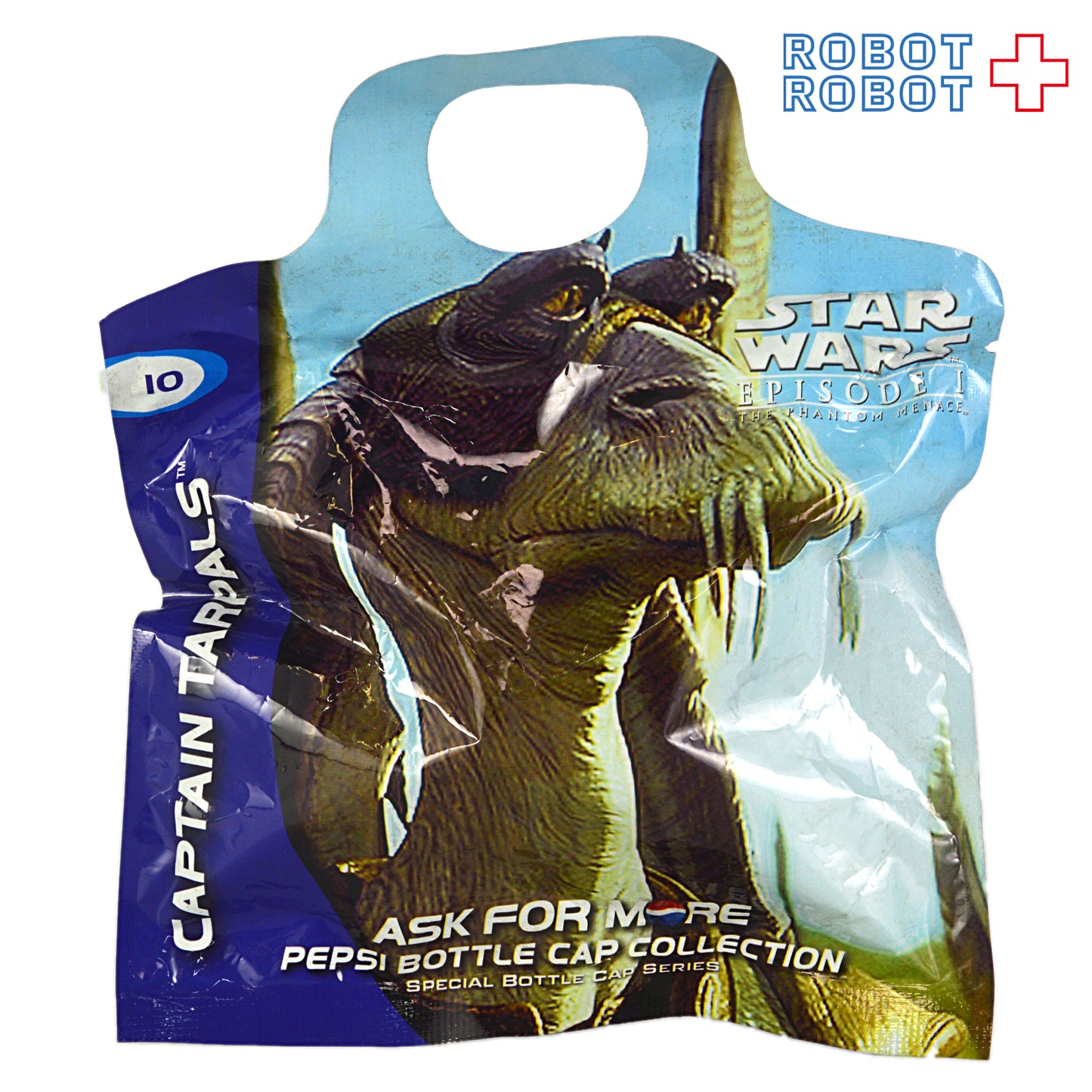 ペプシ スター・ウォーズ エピソード1 10 キャプテン・ターパルス スペシャル・ボトルキャップ 袋入未開封