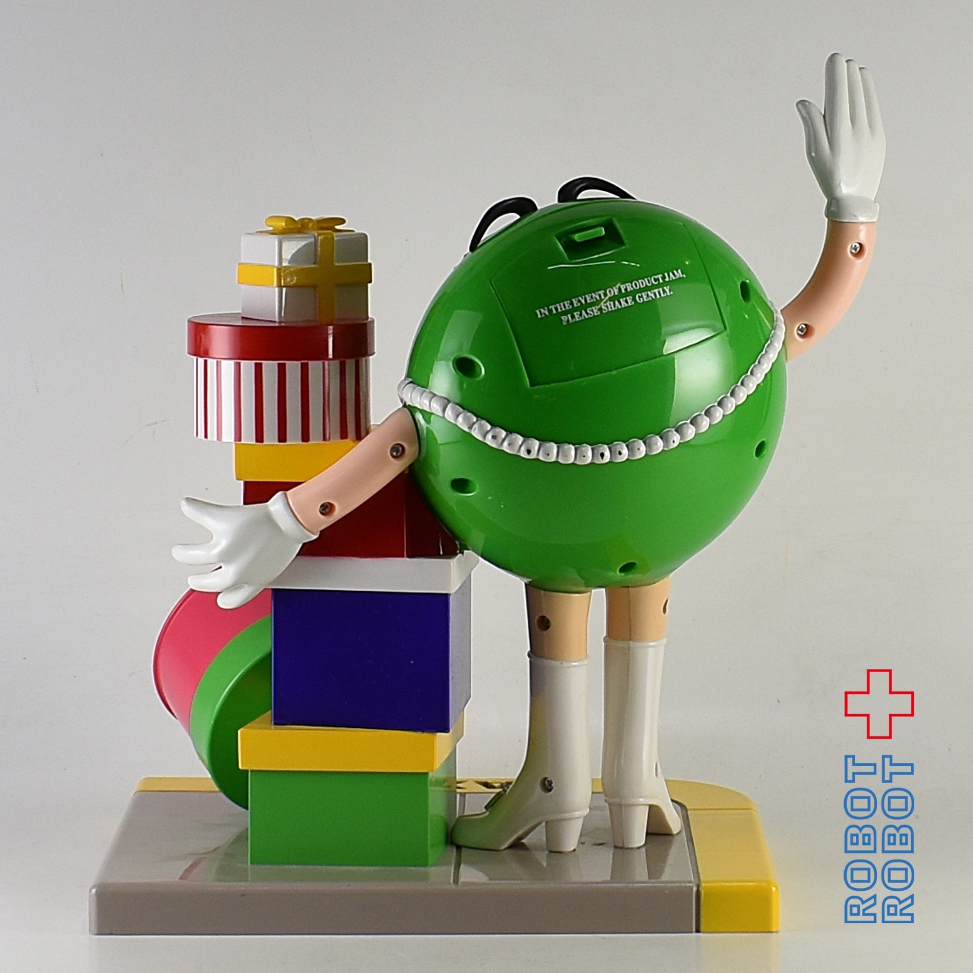 極美品✨ 箱有り M&M's ディスペンサー（グリーン タクシー待ち M&M's ディスペンサー ミスグリーン タクシー待ち エムアンドエムズ