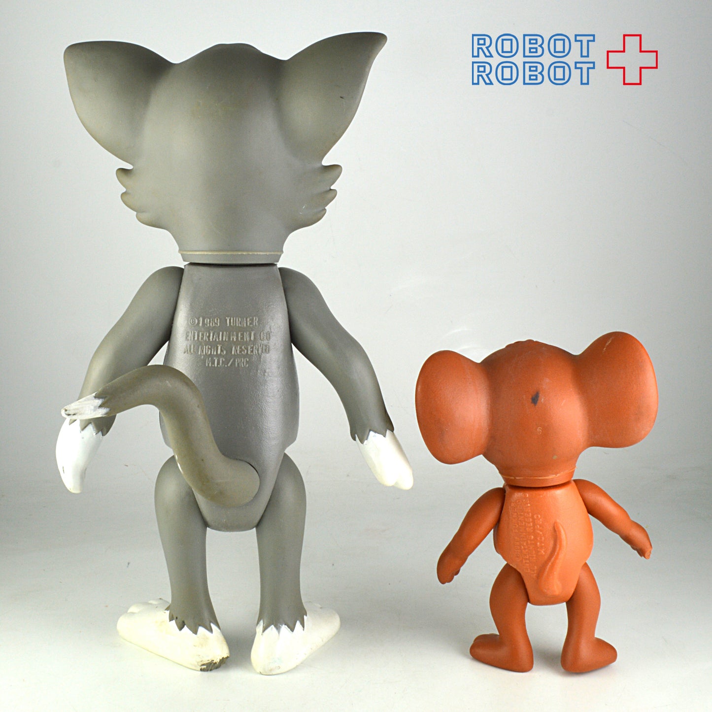 トム＆ジェリー トムが普通の顔のセット ラージポーザブル ドール (マルチトイズ)
